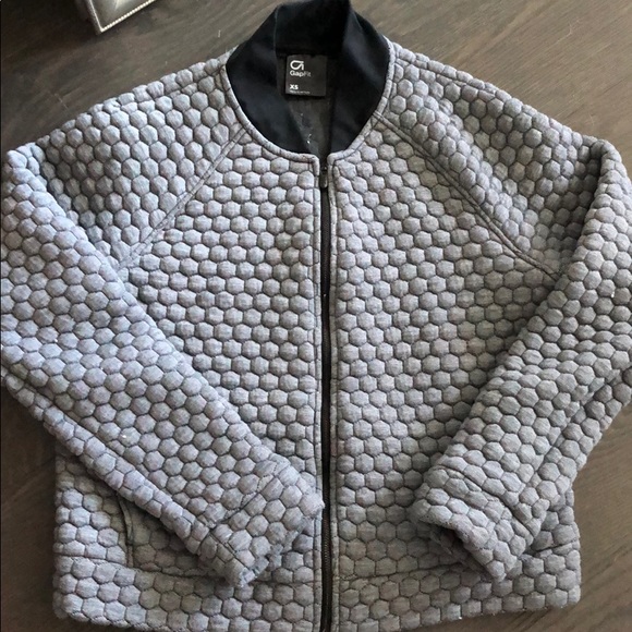 Quilted Gray bomber jacket - Picture 1 of 1